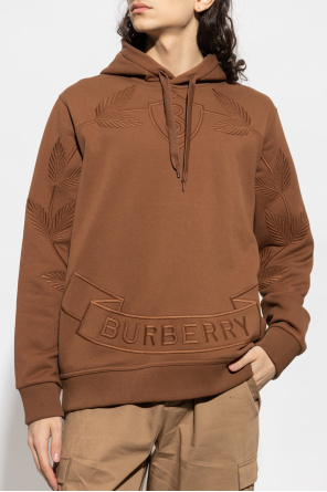 burberry checked ‘Haggerston’ hoodie