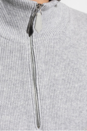 burberry Hoody Sweater with standing collar