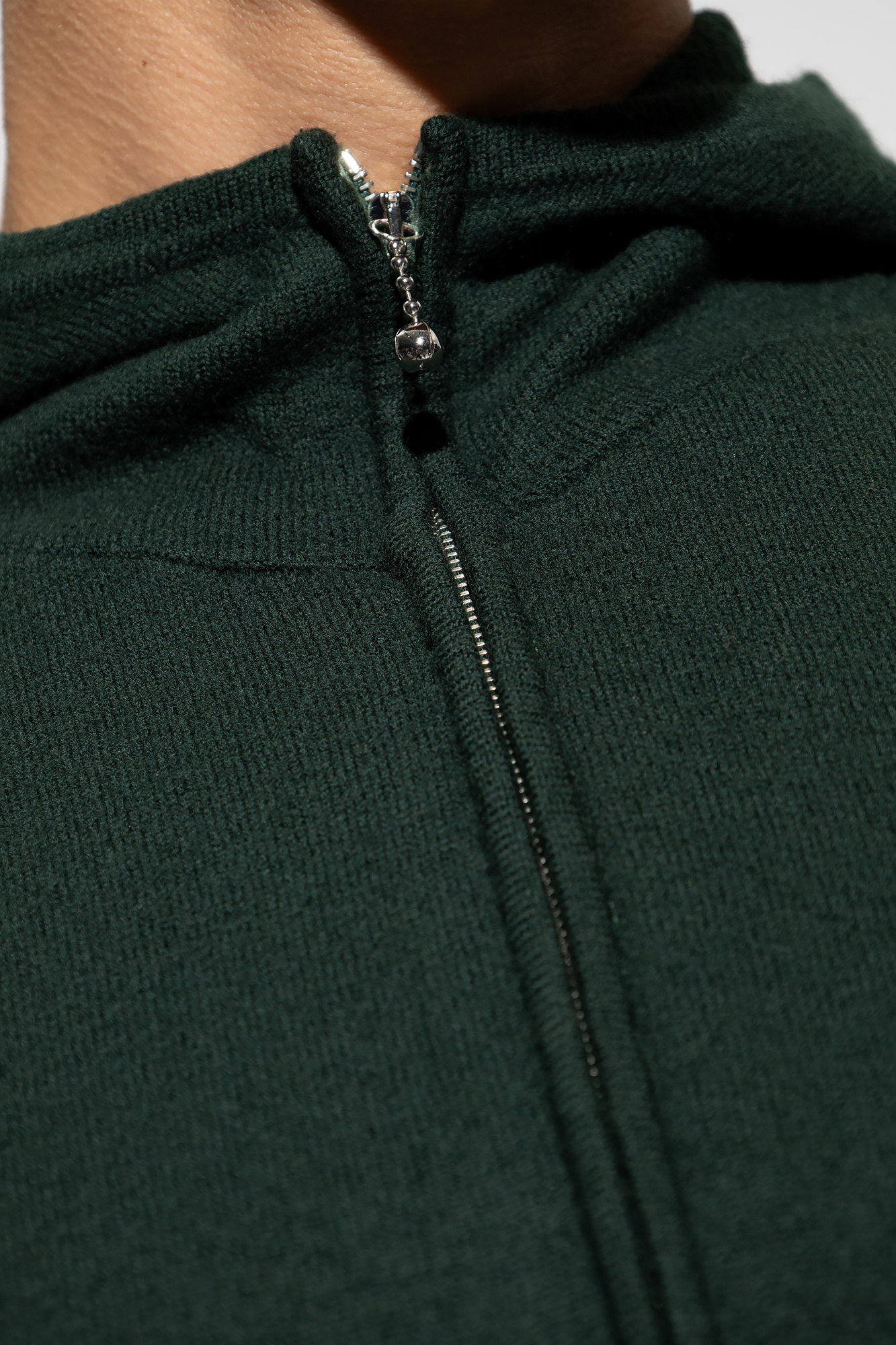 burberry Technical Hooded sweater in wool