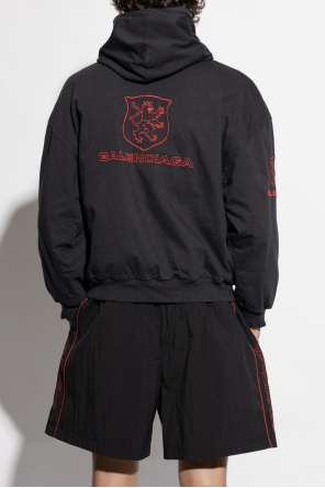 Balenciaga Sudadera con efecto arrugado