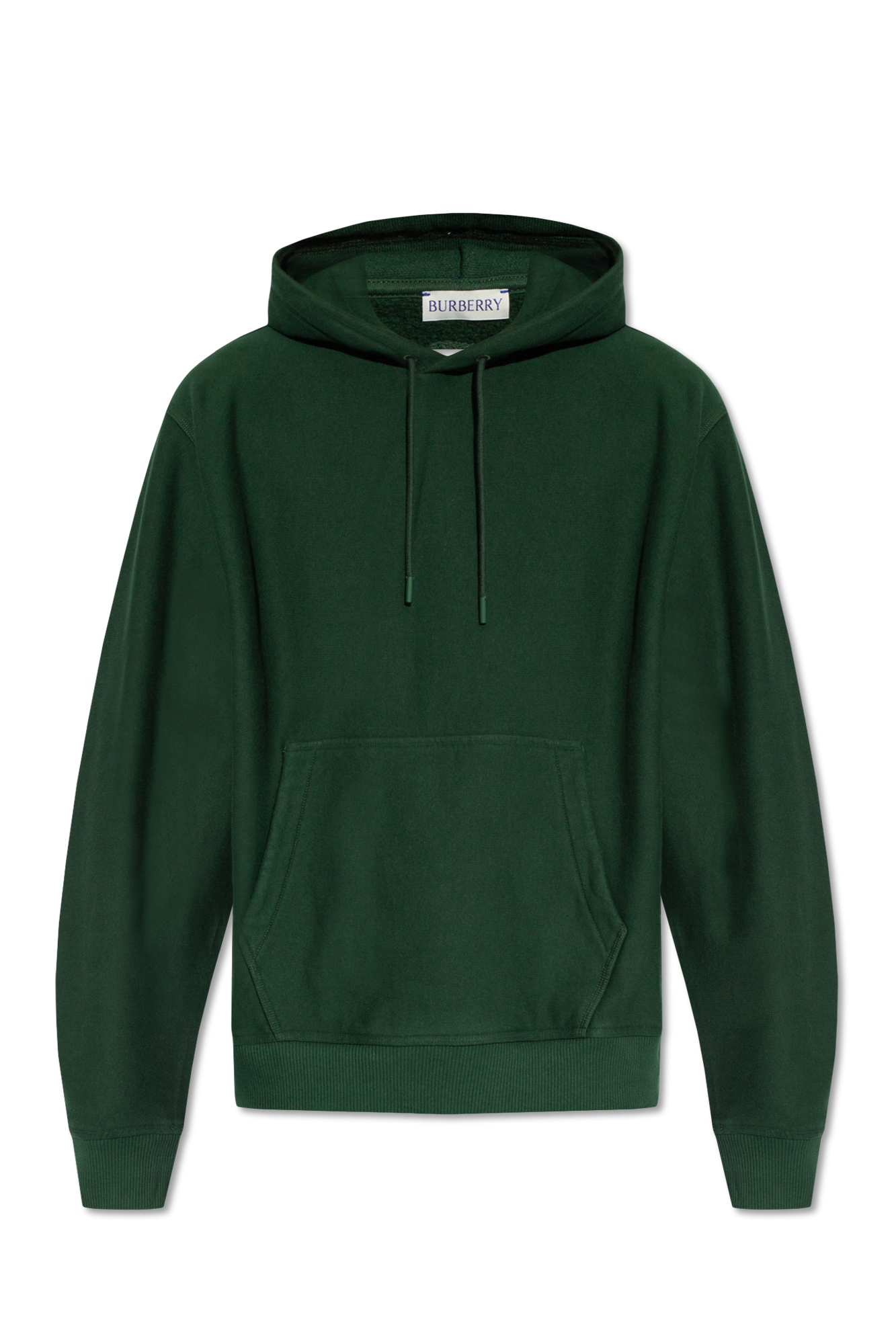 Burberry logo-print drawstring hoodie - Neutrals