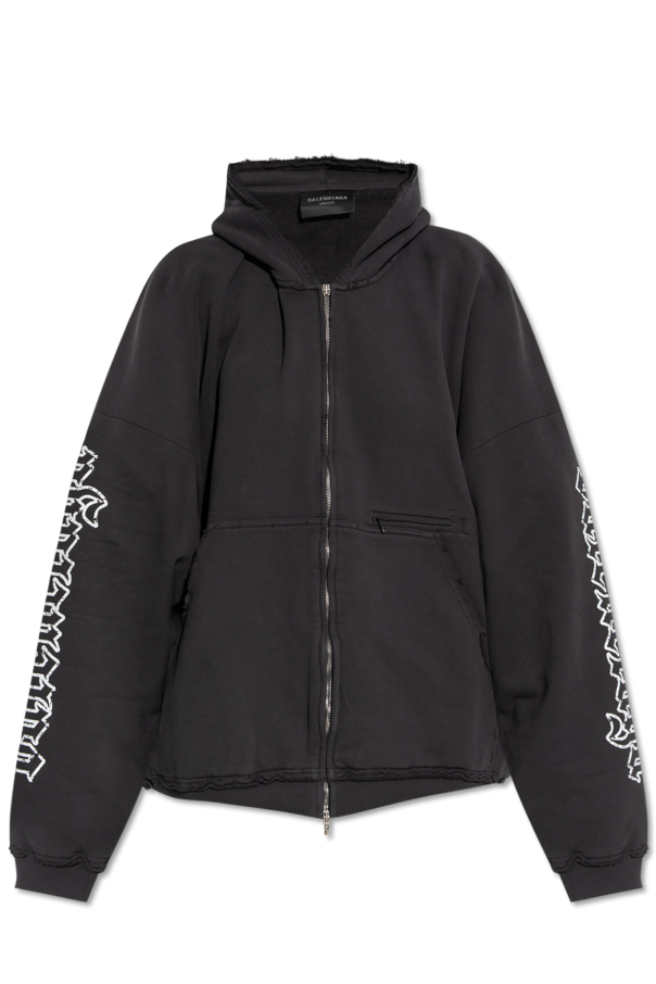 Sweatshirt with a vintage effect od Balenciaga