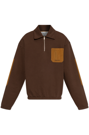 Sweatshirt with Collar