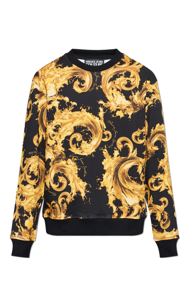 Sweatshirt with 'barocco' pattern od Versace Jeans Couture