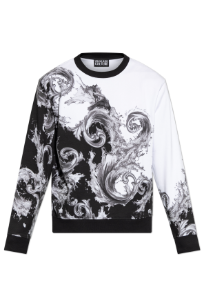 Sweatshirt with 'barocco' print