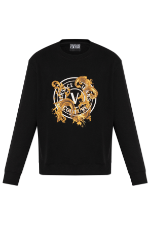 Sweatshirt with printed logo