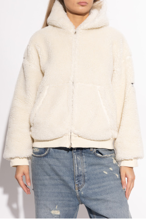 Balenciaga Faux Fur Sweatshirt