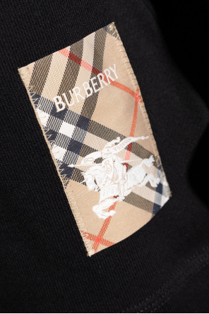 Burberry Sudadera con parche