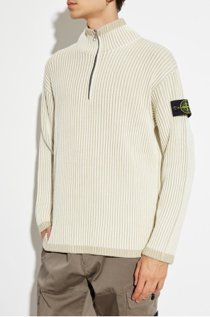 Stone Island Prążkowany sweter