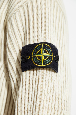 Stone Island Prążkowany sweter