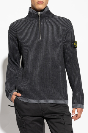 Stone Island Prążkowany sweter