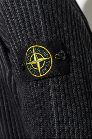 Stone Island Prążkowany sweter