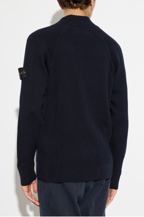 Stone Island Ribbed Cardigan