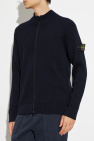 Stone Island NAVY BLUE Ribbed Cardigan