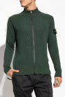 Stone Island GREEN Wool Cardigan