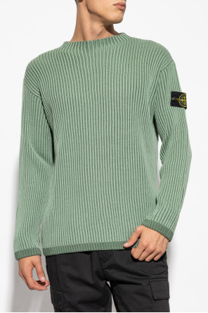 Stone Island Prążkowany sweter