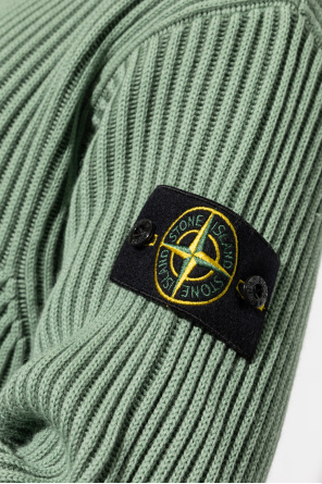 Stone Island Prążkowany sweter