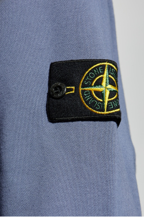 Stone Island River Island Khakifärgad t-shirt med vanlig passform och No 1-tryck