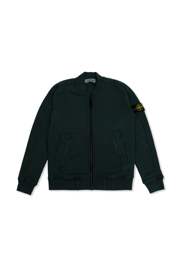 Stone Island Kids Zip-up sweatshirt