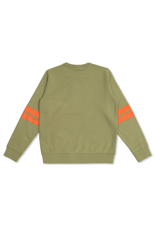 Stone Island Kids Sweatshirt with reflective effect print