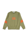 Stone Island Junior GREEN Sweatshirt with reflective effect print