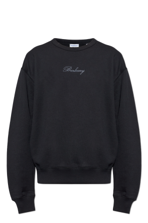 Sweatshirt with embroidered logo od Burberry