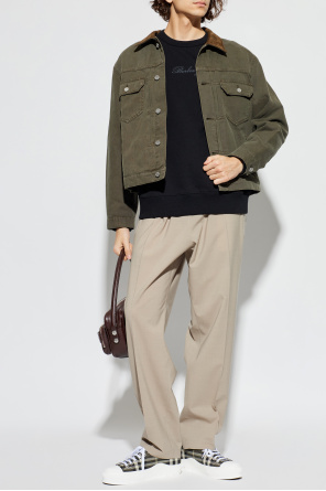 Sweatshirt with embroidered logo od Burberry