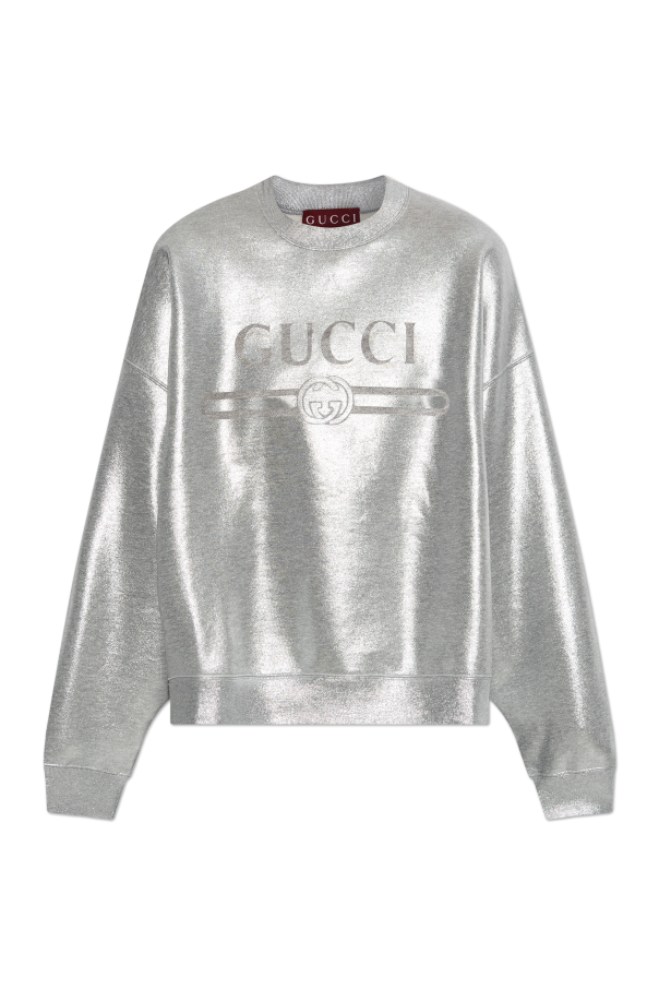 Sweatshirt with lurex thread, zdjęcie 1 Sweatshirt with lurex thread od Gucci
