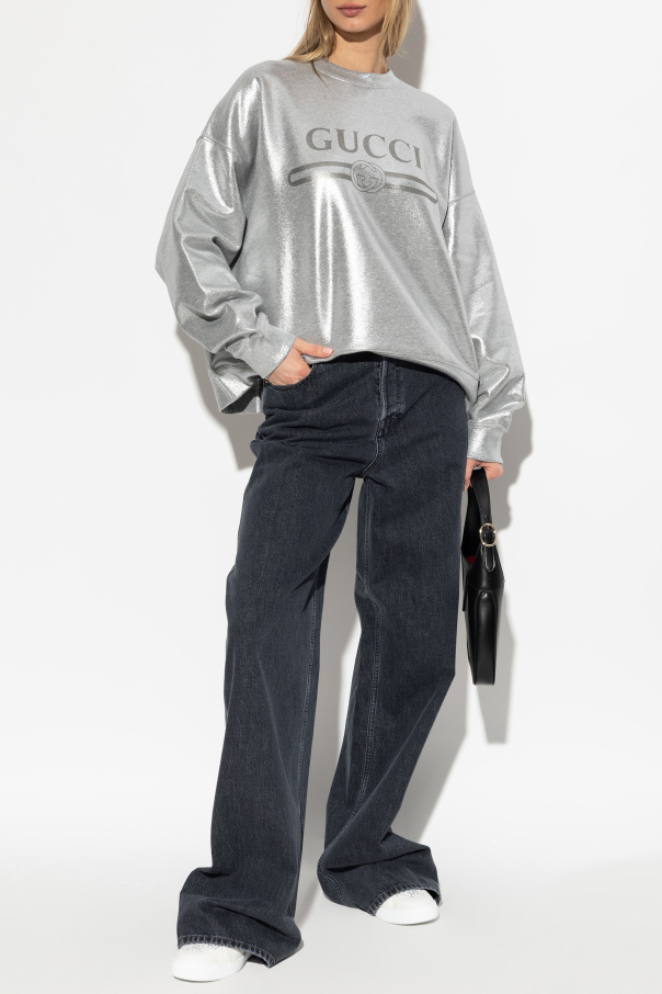 Gucci Sudadera con hilo de lúrex