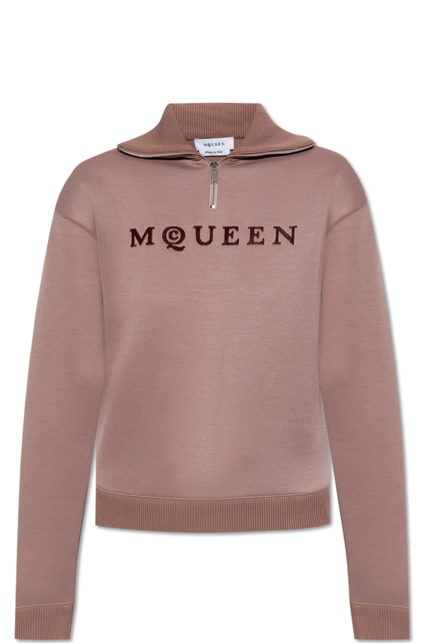 Sweatshirt with collar, zdjęcie 1 Sweatshirt with collar od Alexander McQueen
