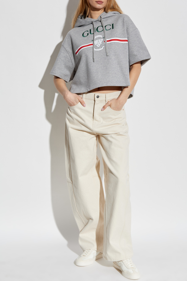 Gucci Kurzarm-Sweatshirt