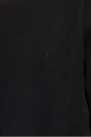 Saint Laurent Sweatshirt with embroidered logo