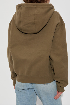 Saint Laurent Sudadera con logo bordado