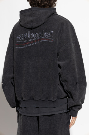 Balenciaga Bluza z efektem `vintage`