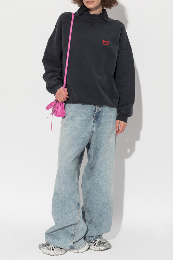 Balenciaga Bluza z koszulą