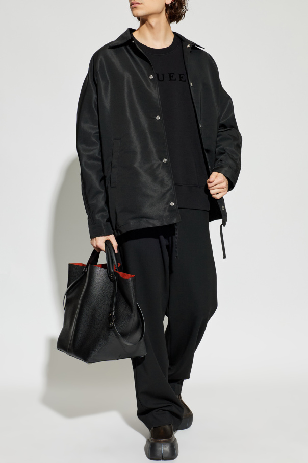 Alexander McQueen Sudadera con logo