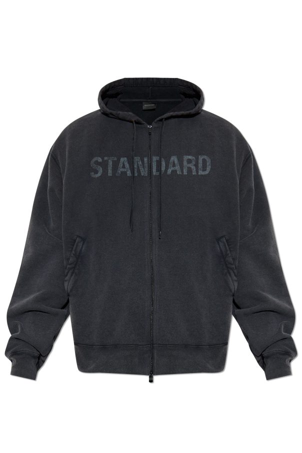 Sweatshirt with printed logo od Balenciaga