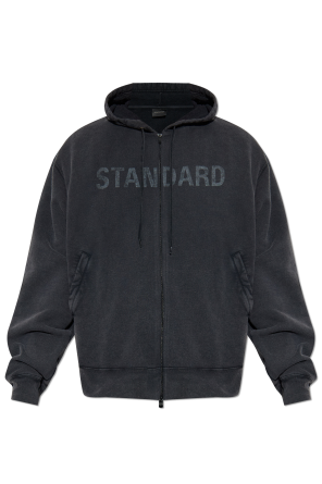 Sweatshirt with printed logo