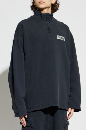Balenciaga Sweatshirt with stand-up collar