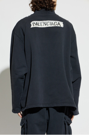 Balenciaga Sweatshirt with stand-up collar