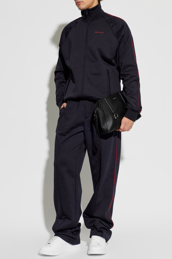 Alexander McQueen Sweatshirt with a stand-up collar