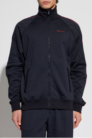 Alexander McQueen Sweatshirt with a stand-up collar