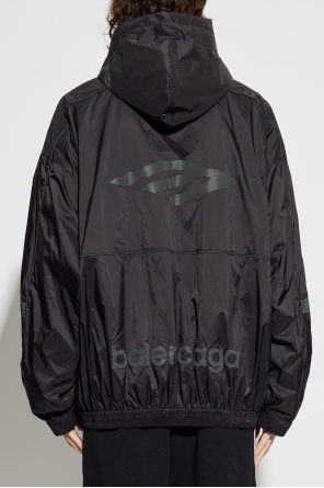 Balenciaga Nylon hooded sweatshirt