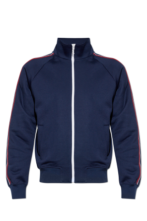 Sweatshirt with a stand-up collar