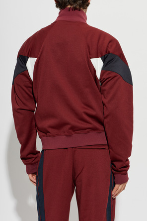 Alexander McQueen Sudadera con logo bordado