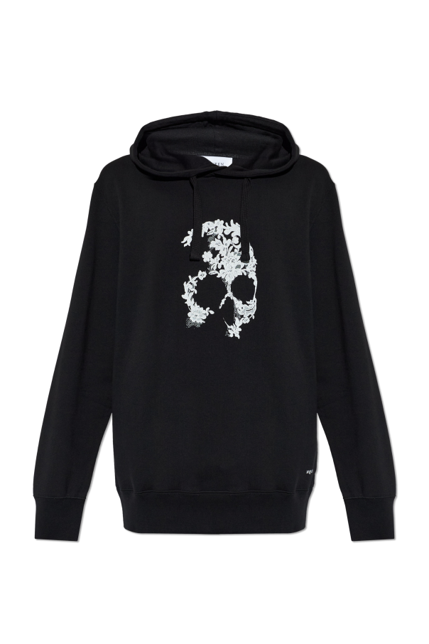 Sweatshirt with a distinctive skull motif od Alexander McQueen