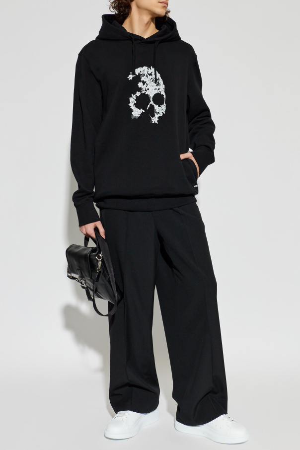 Alexander McQueen Sudadera con un característico motivo de calavera
