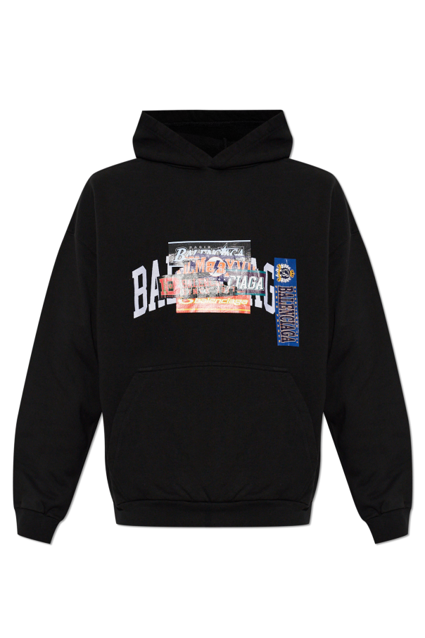 Sweatshirt with colorful print od Balenciaga