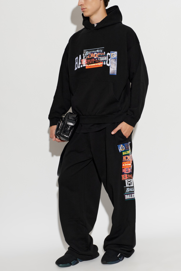 Balenciaga Sweatshirt mit buntem Print
