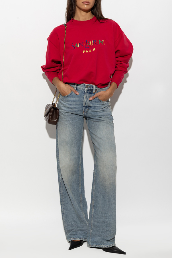 Saint Laurent Bluza z logo